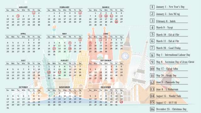 Indonesia Public Holiday 2027 | Trip.com