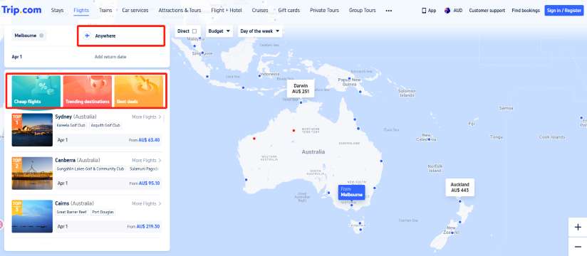 How to Use Map View on Trip.com?