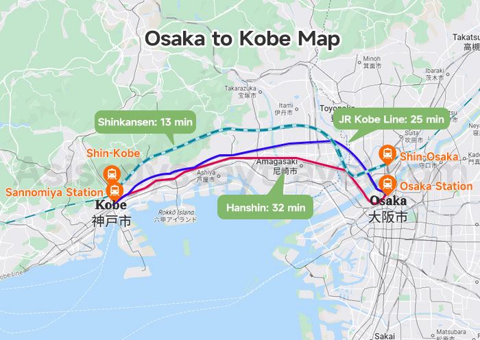 Cara Pergi dari Osaka ke Kobe | Trip.com