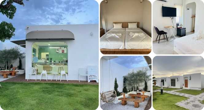 กรีน ไวท์ รีสอร์ท แอนด์ คาเฟ่ - ที่พักภูผาม่าน 