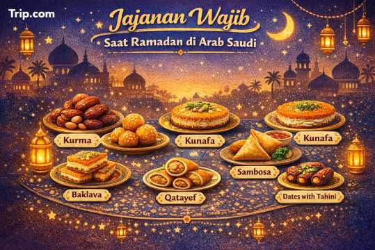 Jajanan Wajib Saat Ramadan di Arab Saudi | Trip.com
