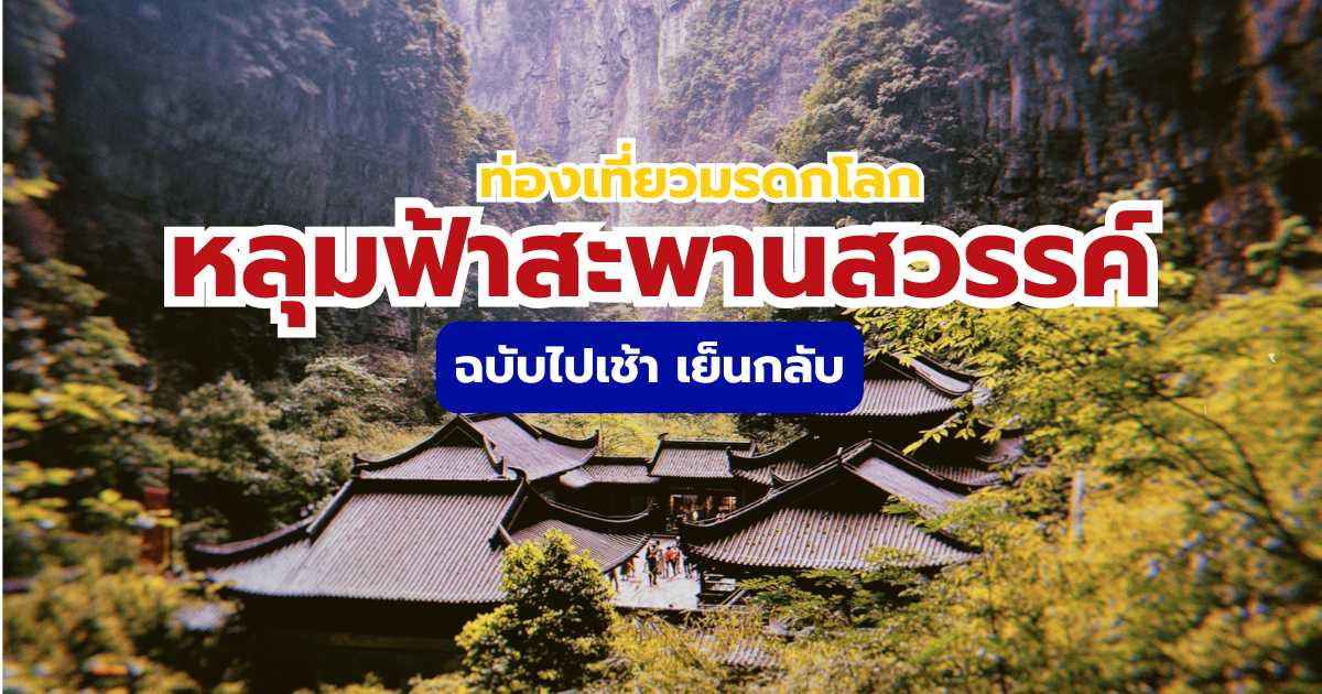 หลุมฟ้าสะพานสวรรค์เที่ยวเองยังไง 2569 ? รวมไฮไลท์และทริคที่ควรรู้ก่อนเที่ยว | Trip.com