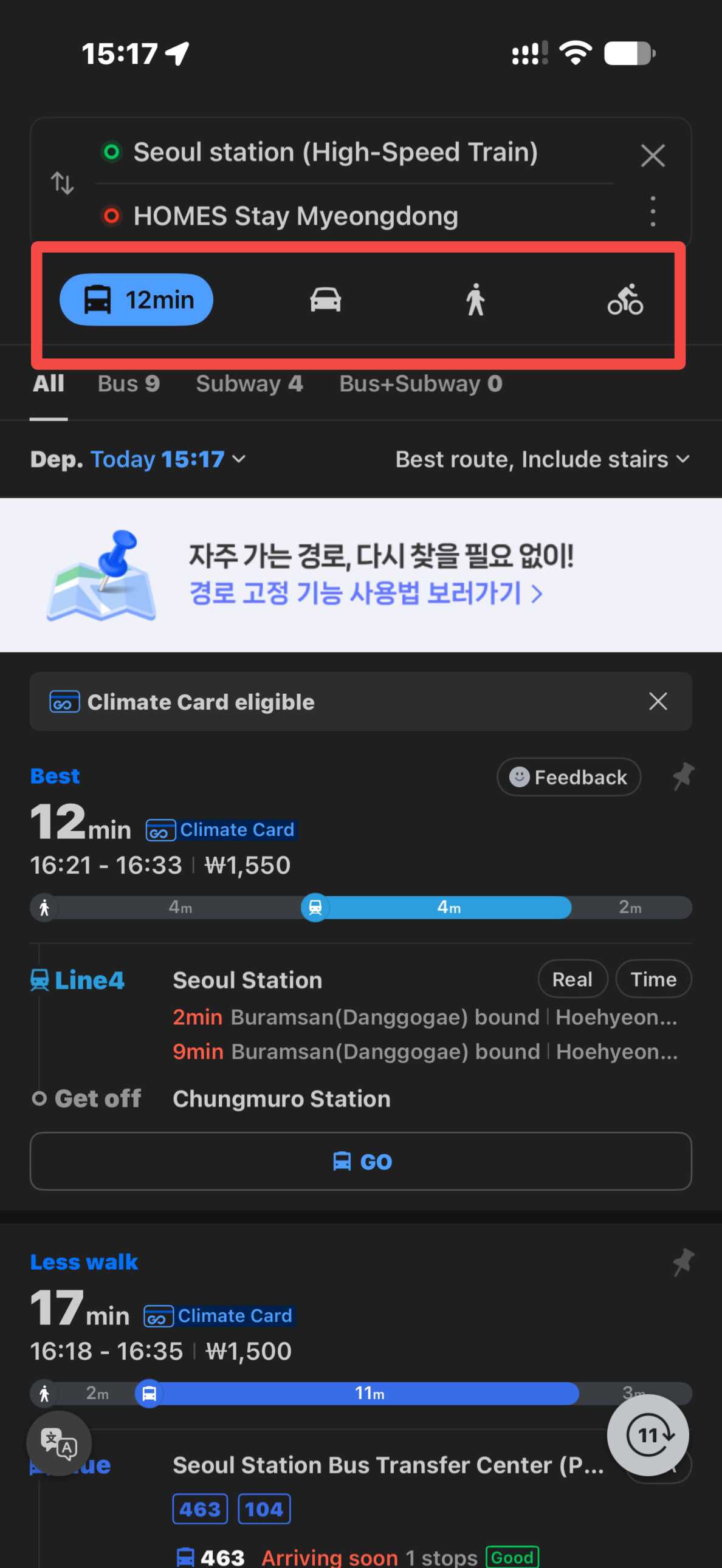 How to Use Naver Map in Korea