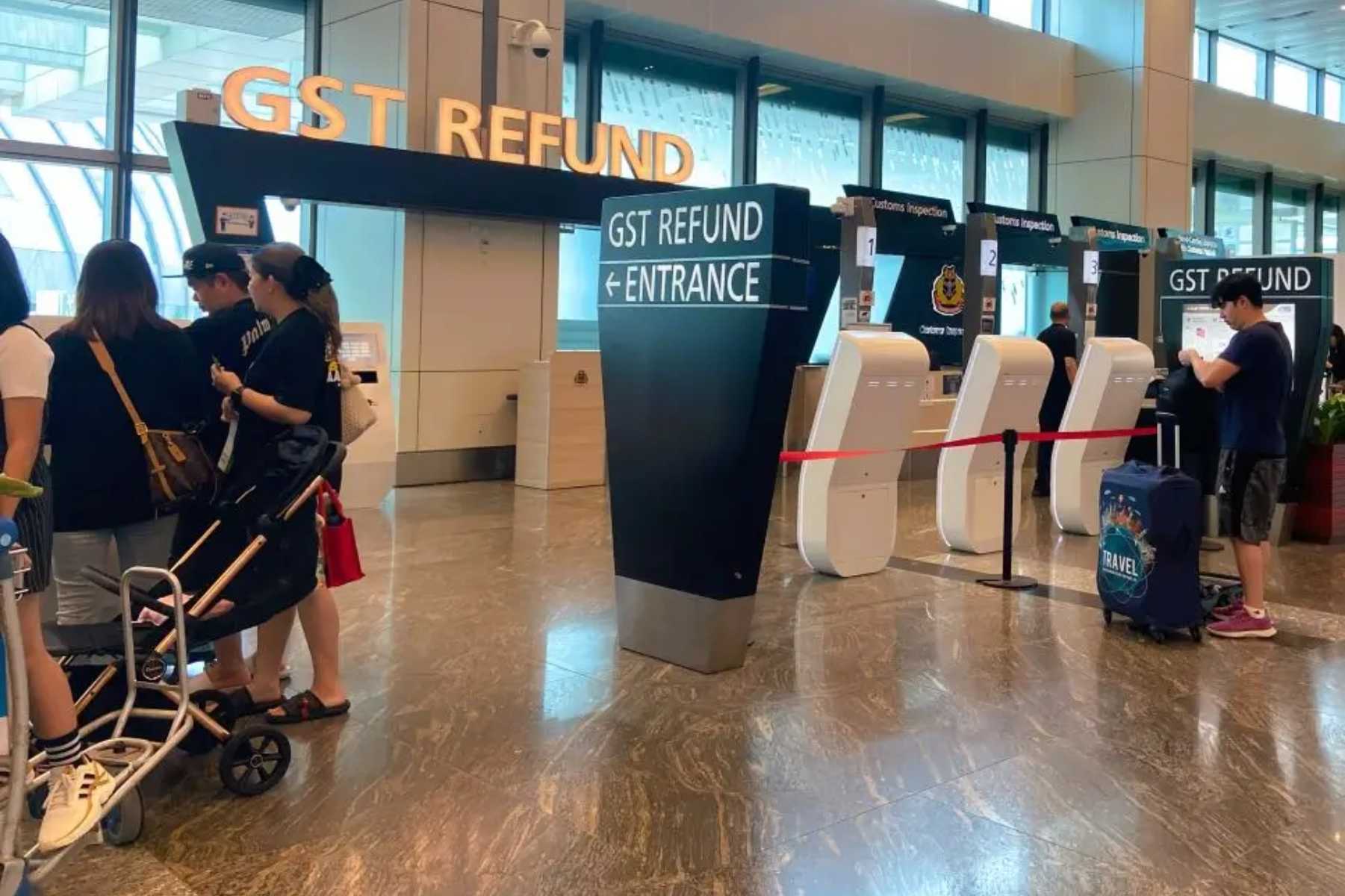 GST Refund at Airport