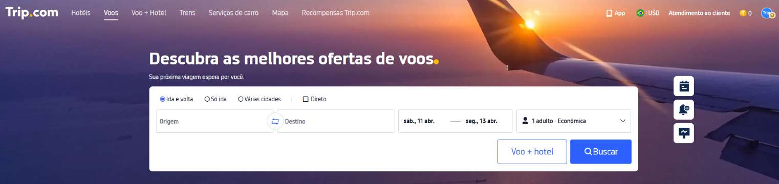 Como usar o parcelamento da Trip.com para pagar mensalmente