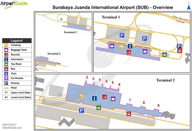 peta terminal bandara juanda 