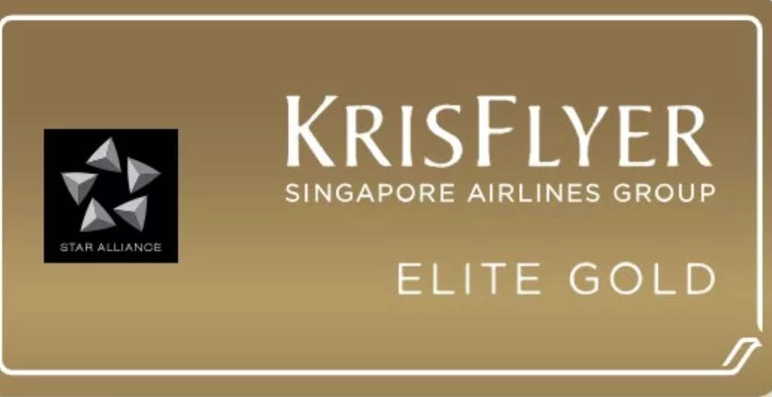 Krisflyer Elite Gold