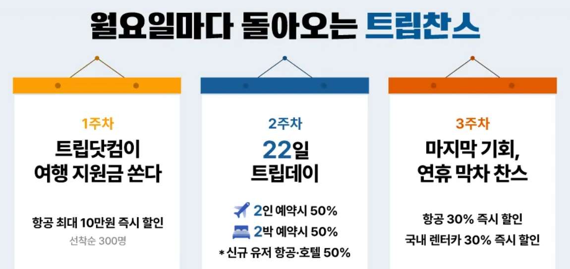트립 찬스 할인