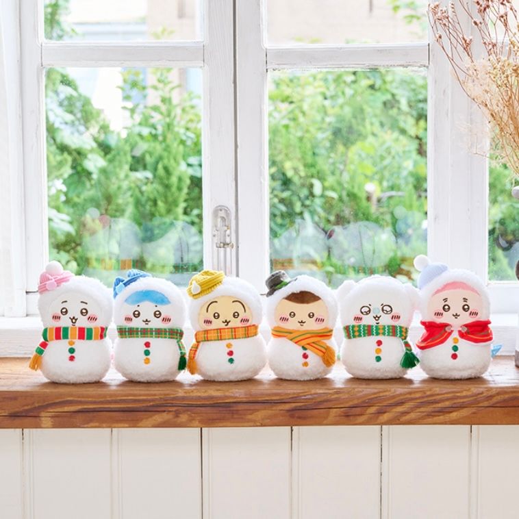 E賞:雪人造型公仔掛件(6款)