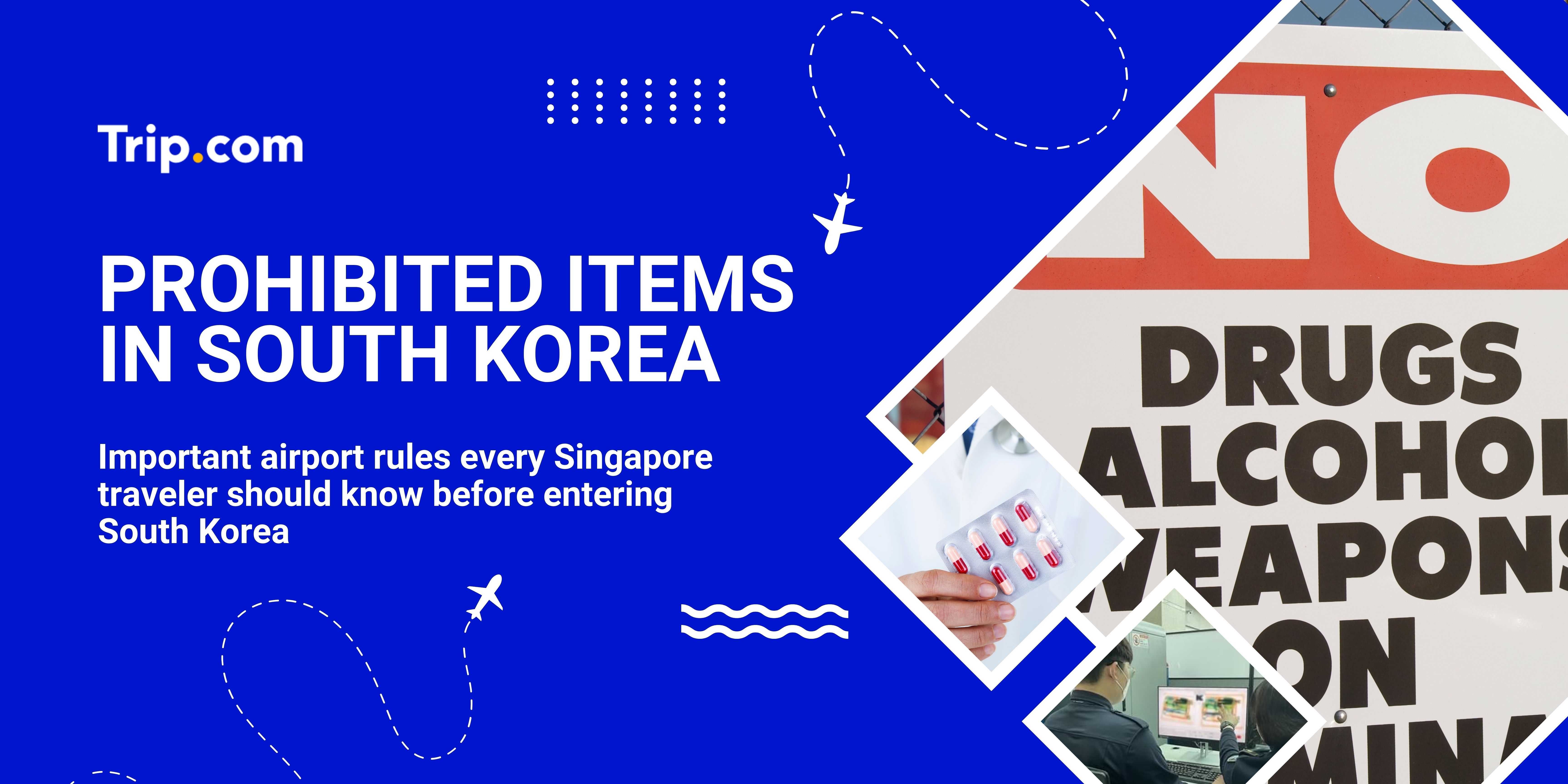 Prohibited Items in Korea