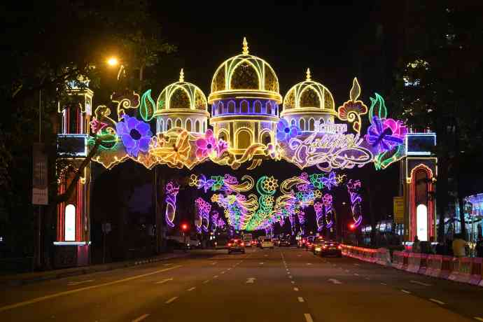 Geylang Serai During Hari Raya