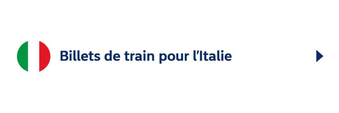 train pour italie