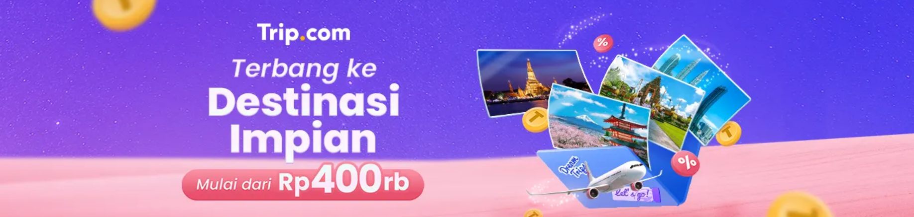 Terbang Ke Destinasi Impian