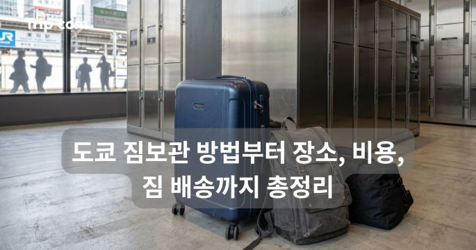 도쿄 짐보관 방법부터 장소, 비용, 짐 배송까지 총정리 | 트립닷컴