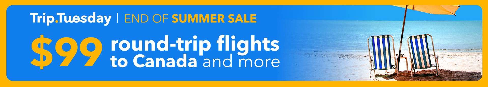 Fly for $99 with Trip.Tuesday Flash Deals!