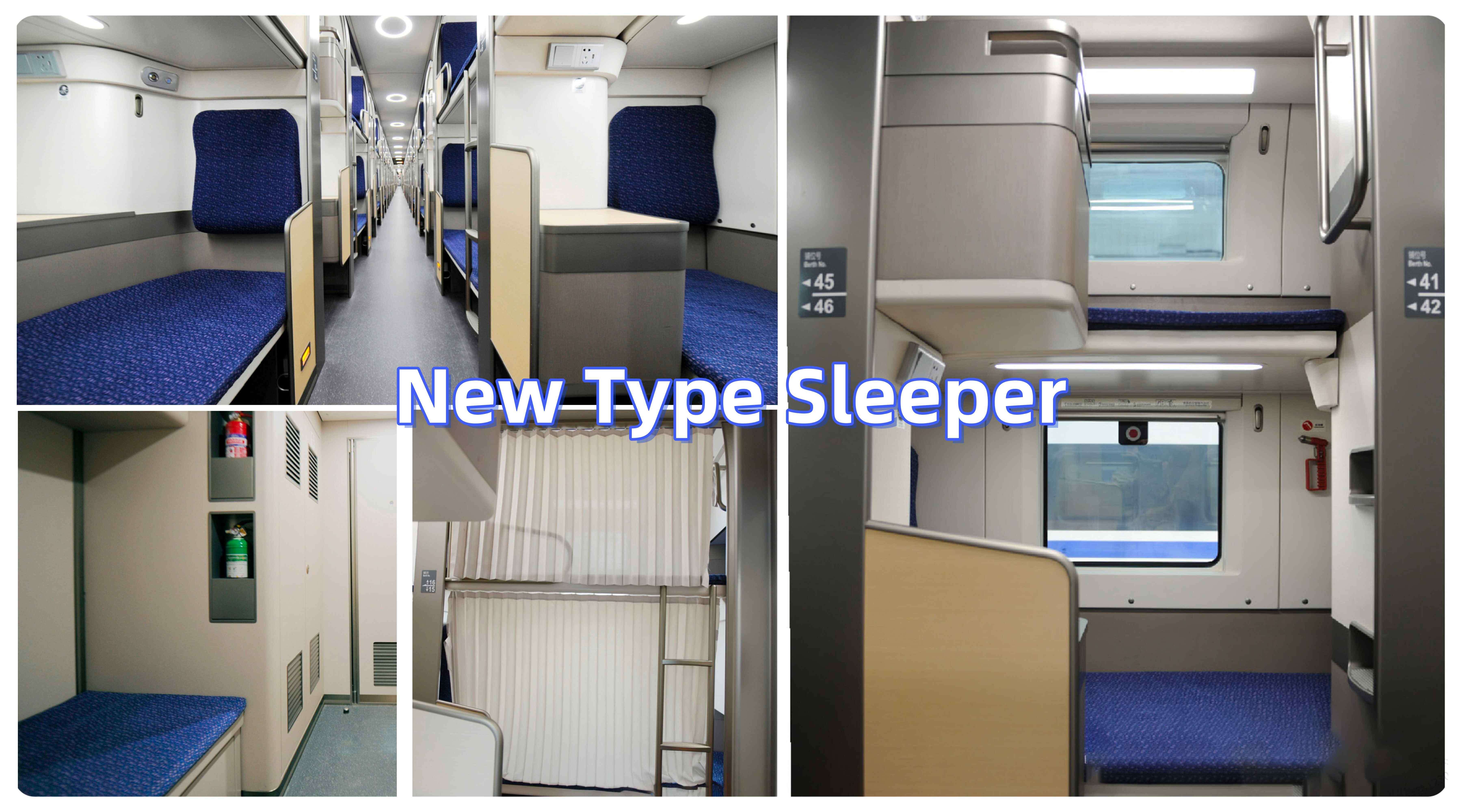 High-Speed Train: New Type Vertical EMU Sleeper