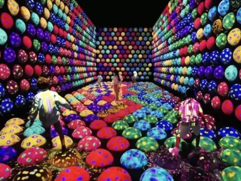 teamLab Planets TOKYO attractions: Athletics Forest