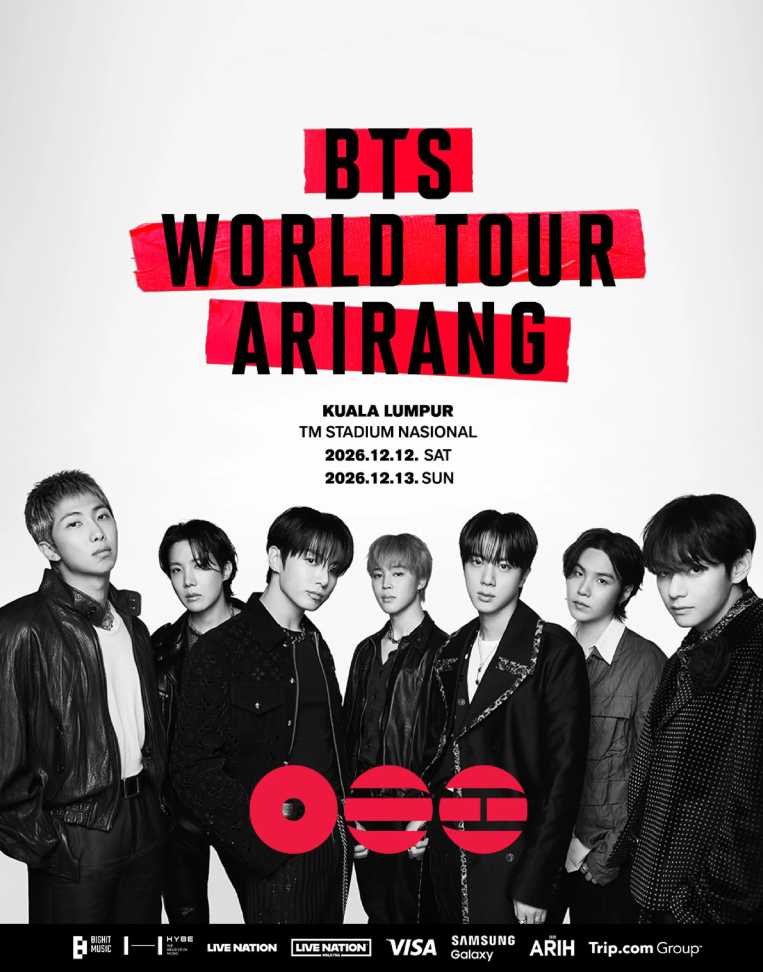 BTS Tickets Malaysia 2026