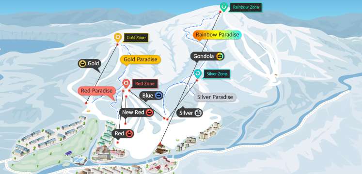 Yongpyong Lebih Menarik untuk Ski dan Snowboard yang Serius