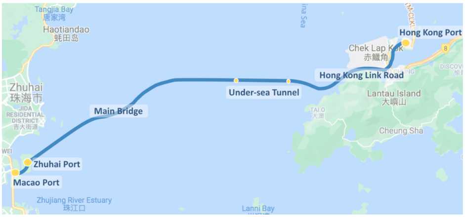 rute zhuhai golden bus