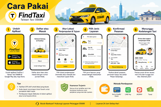 **Cara Pakai FindTaxi**