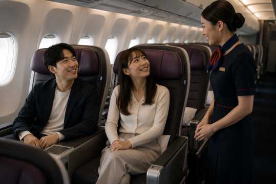 ユナイテッド航空のユナイテッド・プレミアムプラスでより快適な旅を楽しもう