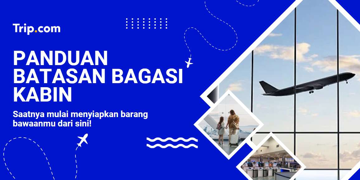 Panduan Batasan bagasi kabin