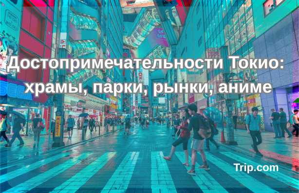 Достопримечательности Токио: храмы, парки, рынки, аниме| Trip.com
