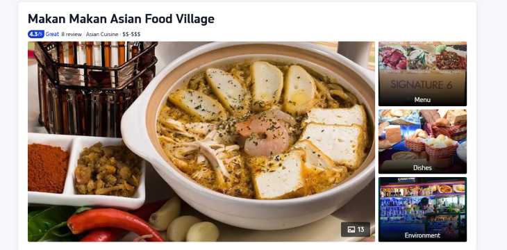 Makan Makan Asian Food Village