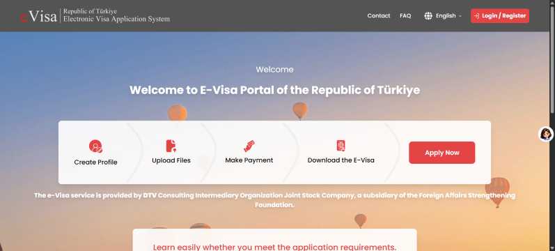 How to Apply for a Türkiye e-Visa