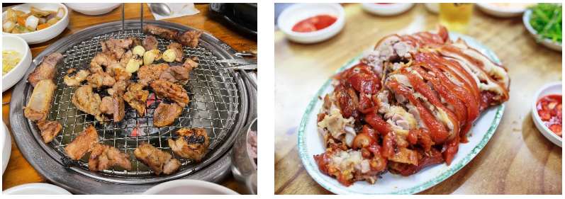 首爾林附近嘅美食店