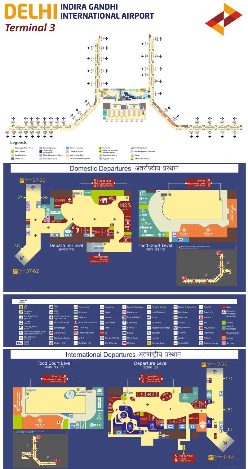 Terminal 3 (Penerbangan Internasional & Domestik) 🌍
