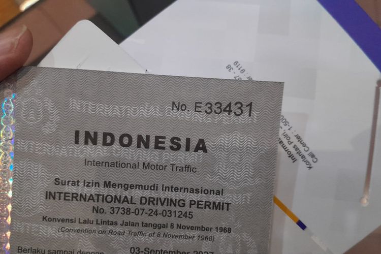 International driving permit Indonesia