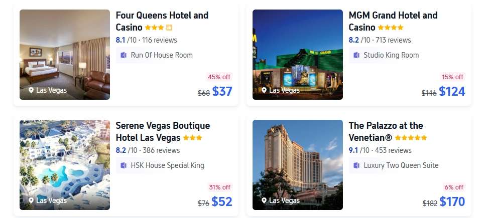 Choose your best North America hotels on Trip.com