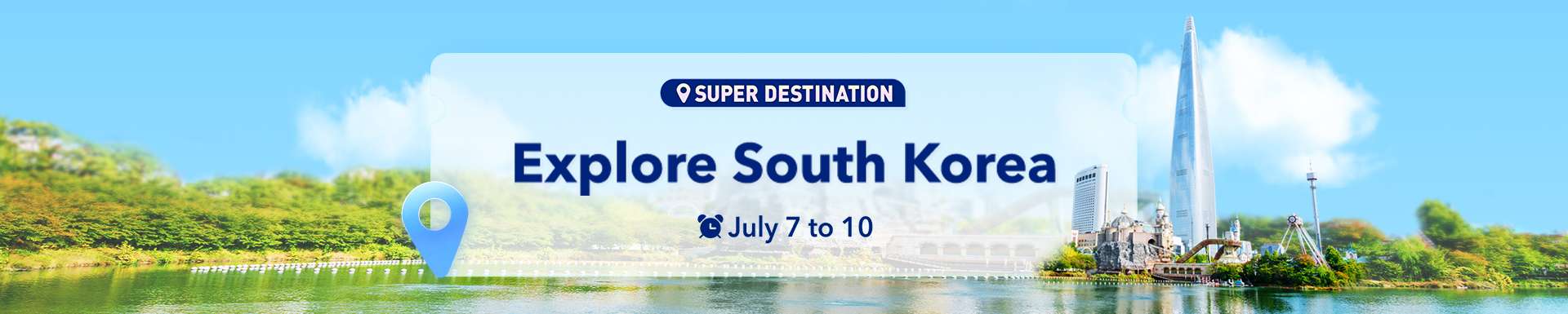 Explore South Korea​ Up to 50% off hotels​