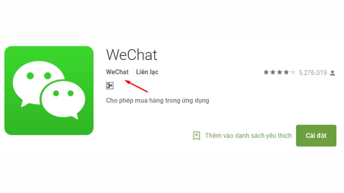 Tải Ứng dụng Wechat