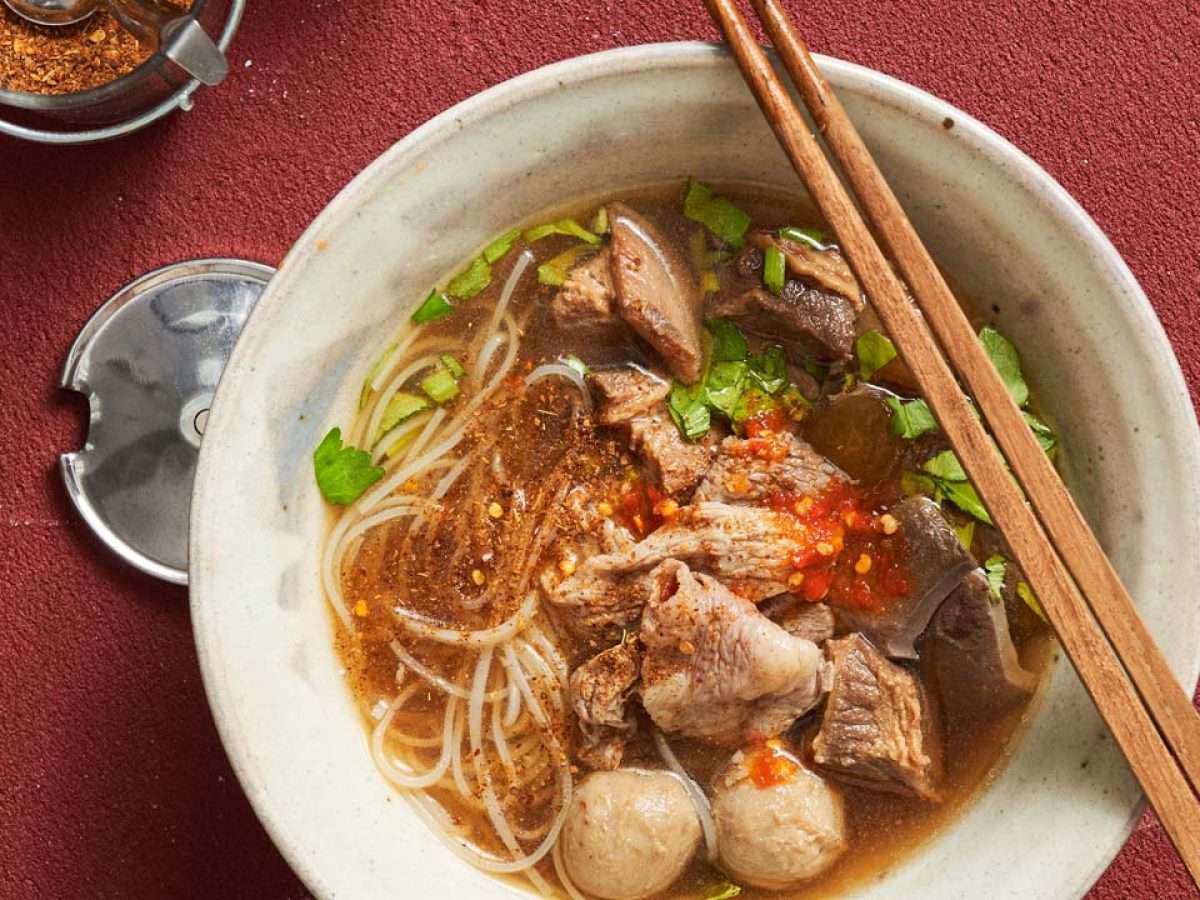 Thai Beef Noodle Soup