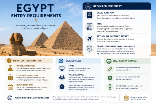 Egypt Entry Requirements