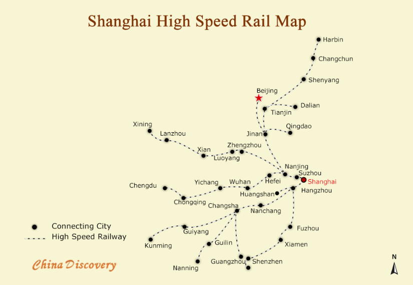 Shanghai Transportation Map