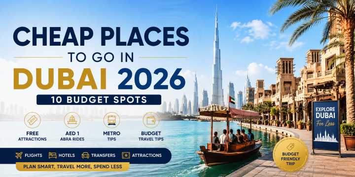 Cheap Places to Go in Dubai 2026 - 10 Budget Spots | Trip.com