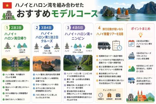 おすすめモデルコース