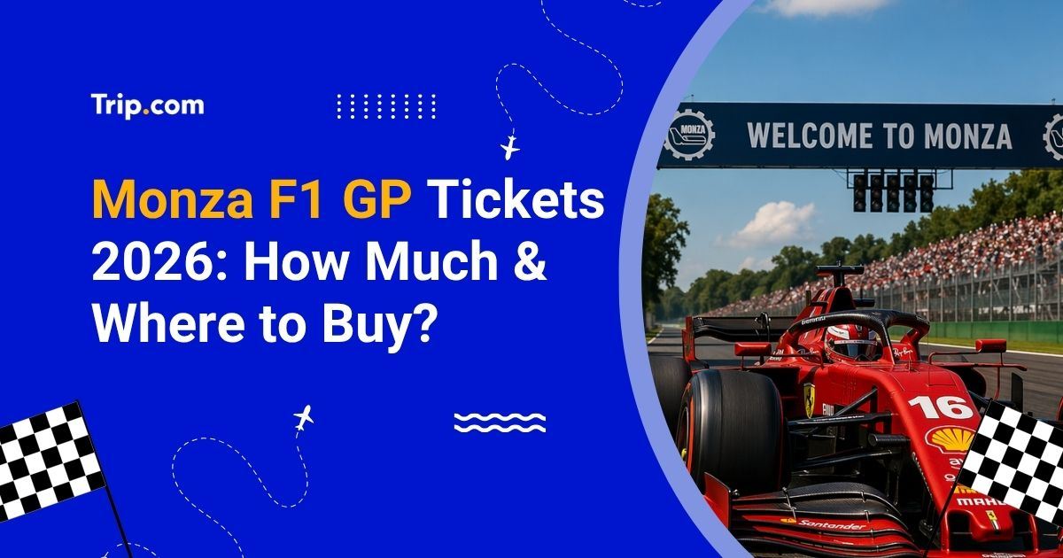 Monza F1 GP Tickets 2026: How much & Where to buy?