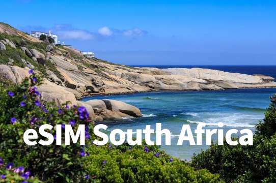 Discounted South Africa eSIM from £0.98