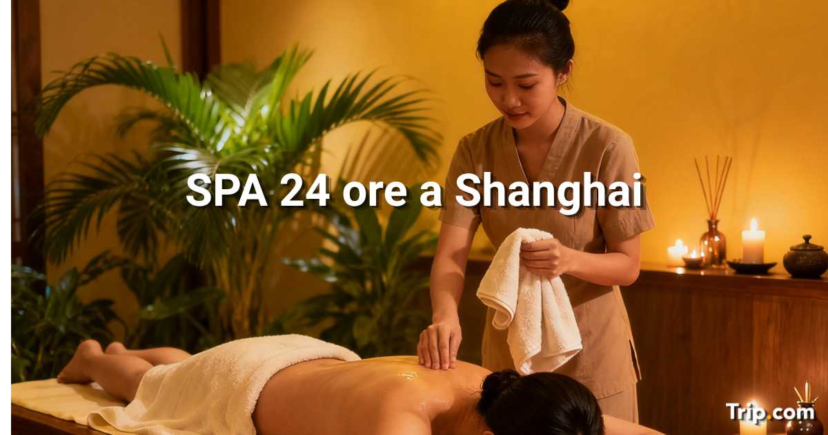 Le migliori spa 24 ore a Shanghai