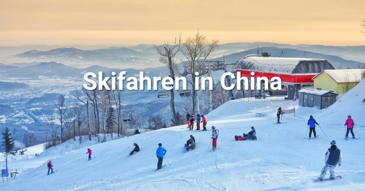 Skifahren in China
