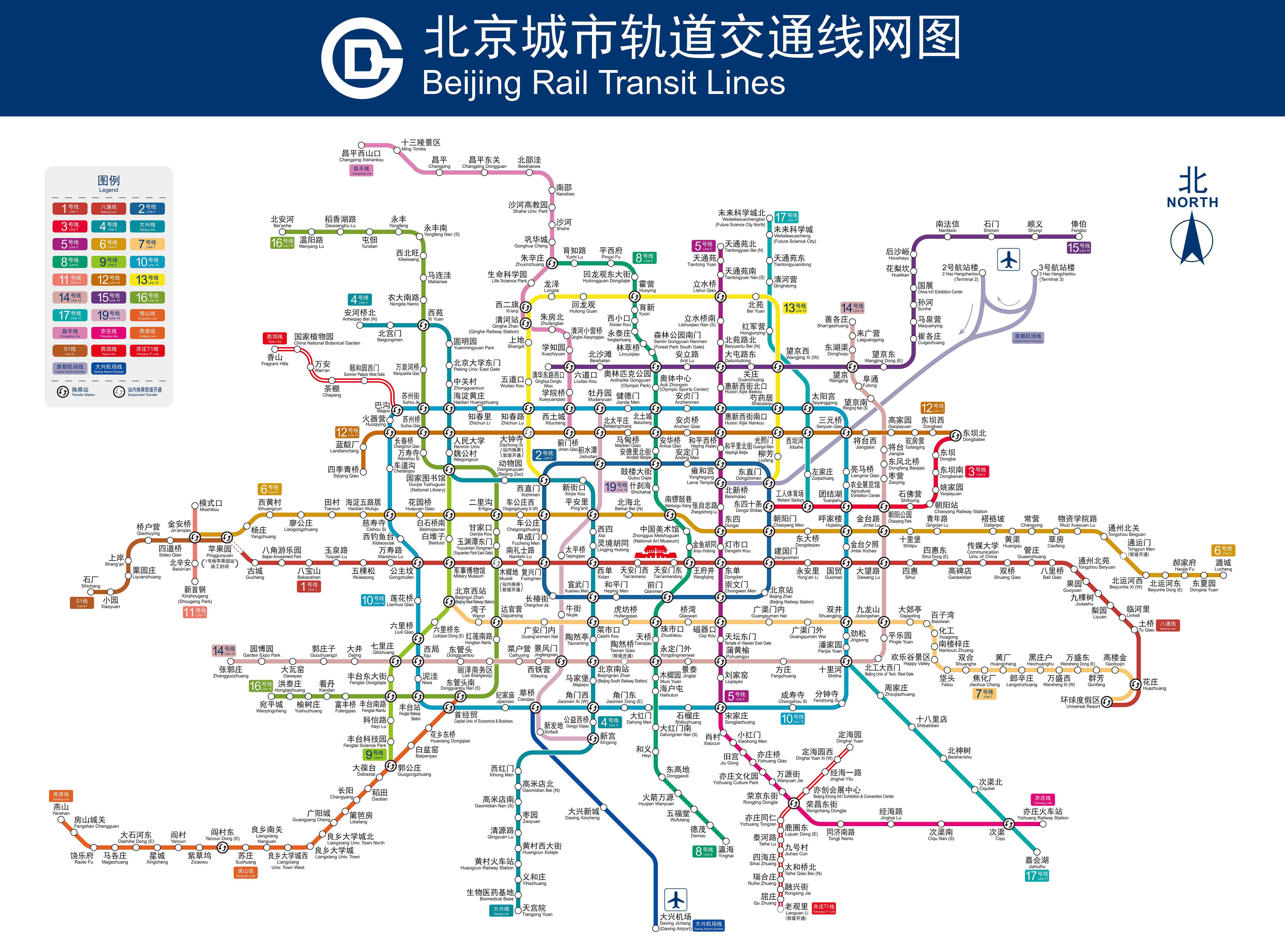 Beijing Subway Map