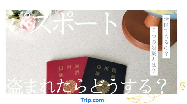 海外でパスポートを盗まれたらどうする？対処法と7つの予防策
