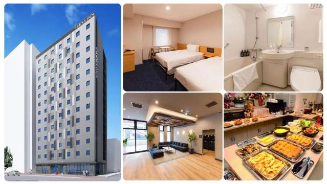 โรงแรม Sotetsu Fresa Inn Sapporo-Susukino