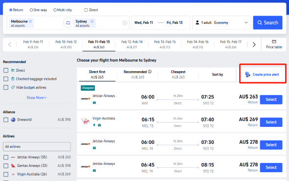 How to Set Up Ticket Price Alerts?