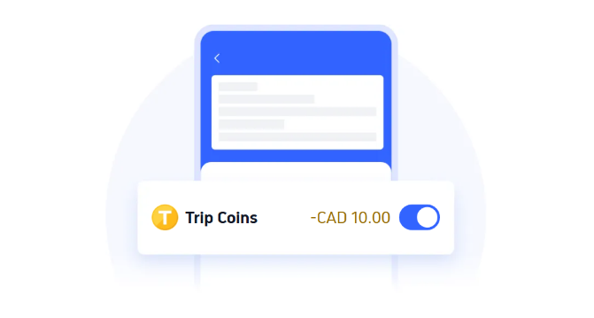 Paying with Trip Coins